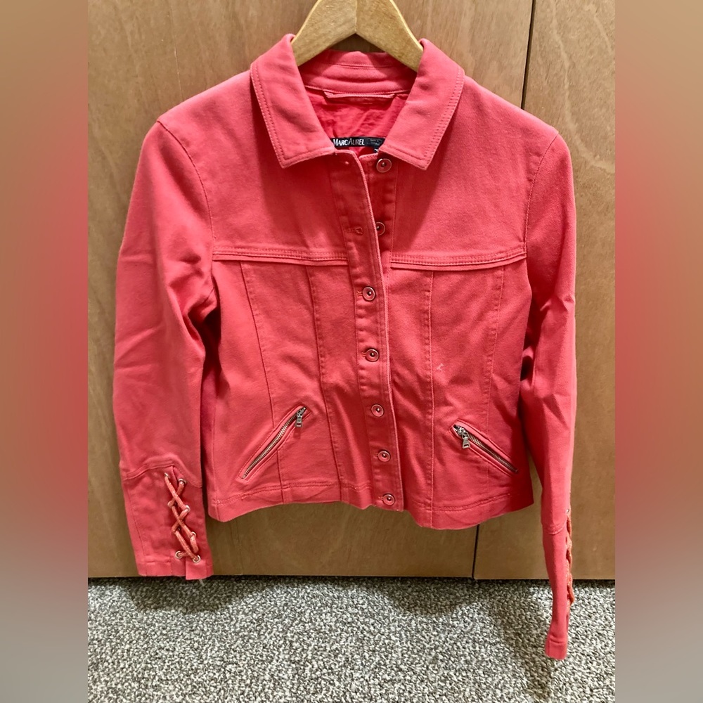 Marc Aurel Attractive Coral Jean Jacket
